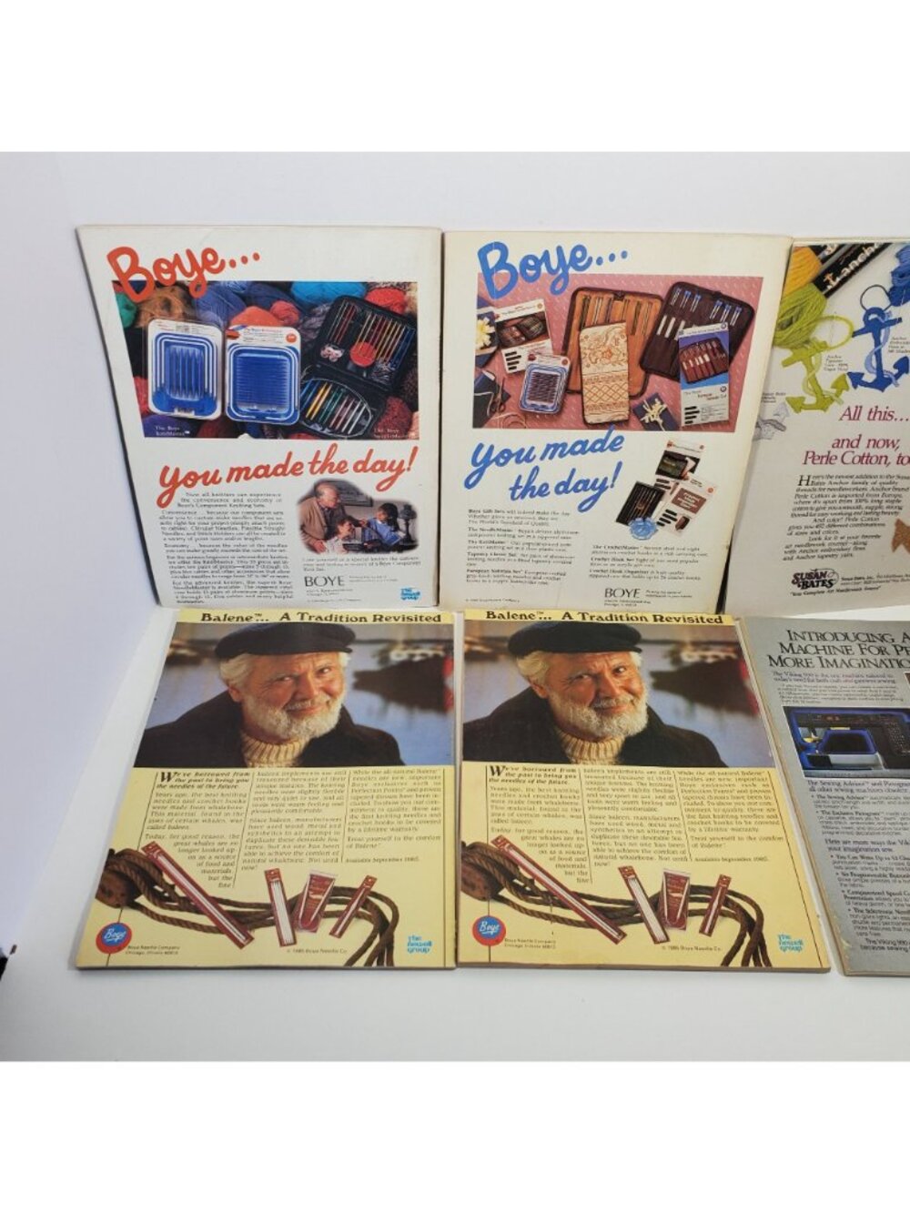 McCalls Needlework And Crafts Magazine Lot 6 Issues 1985 Vintage - Picture 11 of 12